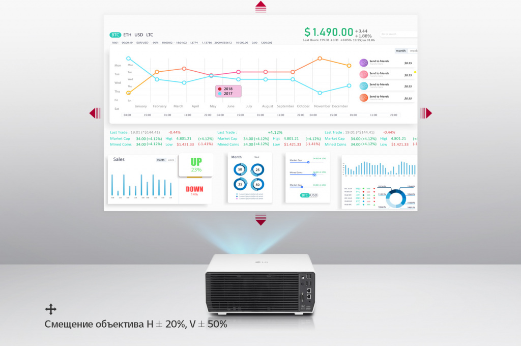 lg-BU50NST Гибкость и простота установки