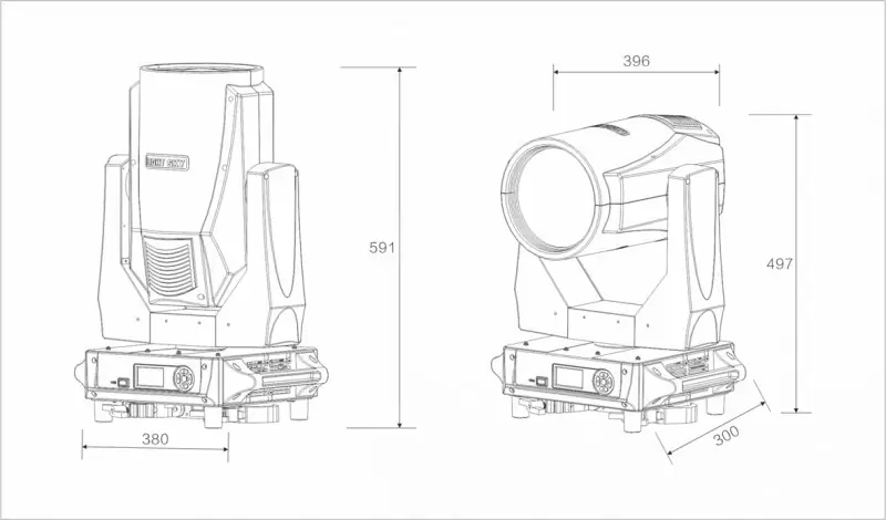 LightSky F400LL BEAM