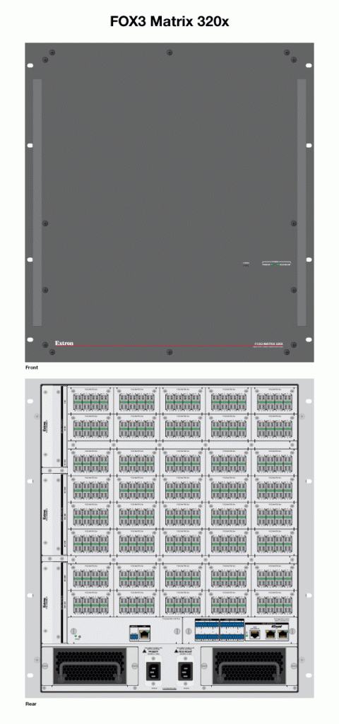 FOX3 Matriv 320x чертеж