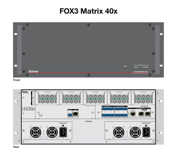 FOX3 Matriv 40x чертеж