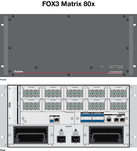 FOX3 Matriv 80x чертеж